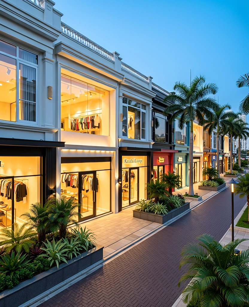 Kuala Lumpur urban landscape
