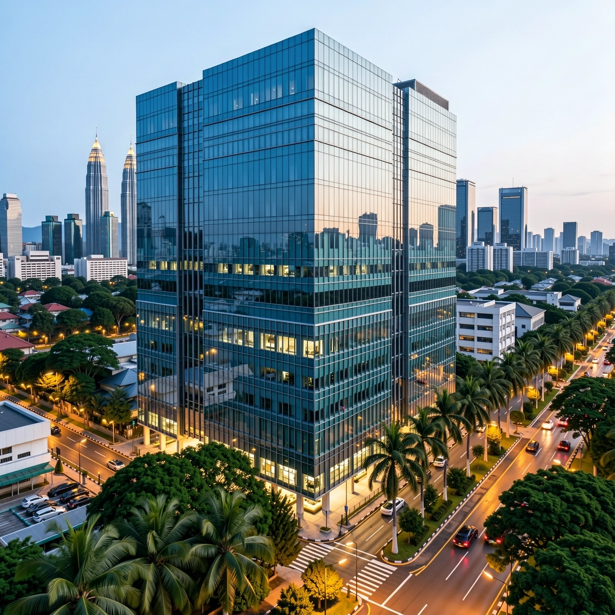 Kuala Lumpur urban landscape